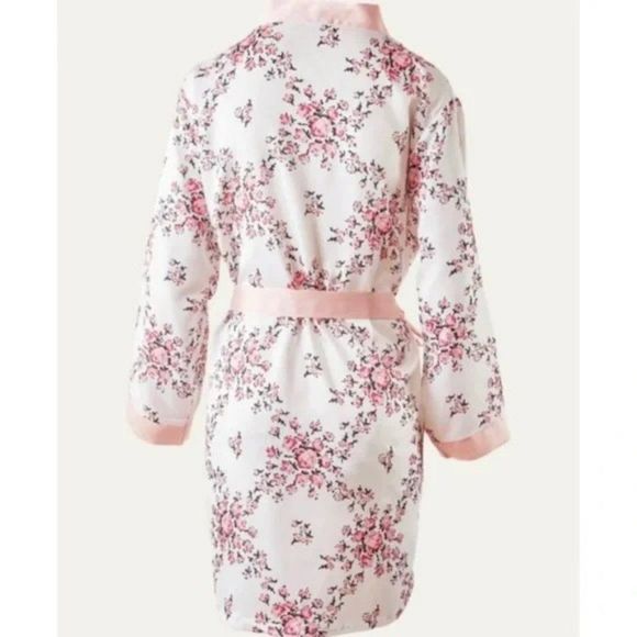 MORGAN LANE | Allie Robe in White Floral L/XL - Picture 2 of 7